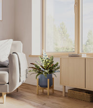 Load image into Gallery viewer, Deep Navy stand:bamboo