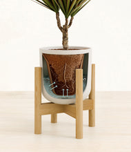 Load image into Gallery viewer, Natural Bamboo stand:bamboo