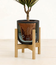Load image into Gallery viewer, Stone Black stand:bamboo