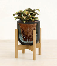 Load image into Gallery viewer, Stone Black stand:bamboo