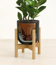 Load image into Gallery viewer, Stone Black stand:bamboo