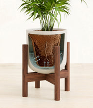 Load image into Gallery viewer, Natural Bamboo stand:walnut