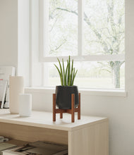 Load image into Gallery viewer, Black stand:walnut