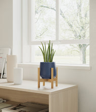 Load image into Gallery viewer, Deep Navy stand:bamboo