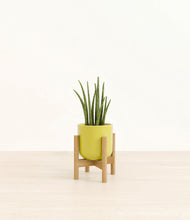 Load image into Gallery viewer, Key Lime Yellow stand:bamboo