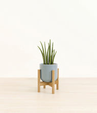 Load image into Gallery viewer, Misty Blue stand:bamboo