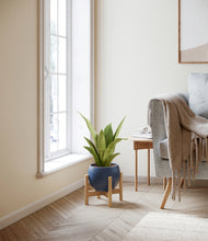 Load image into Gallery viewer, Deep Navy stand:bamboo