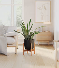 Load image into Gallery viewer, Stone Black stand:bamboo