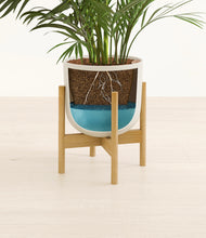Load image into Gallery viewer, Natural Bamboo stand:bamboo