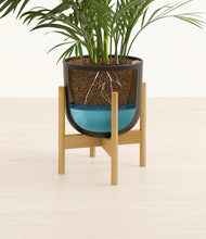 Load image into Gallery viewer, Stone Black stand:bamboo