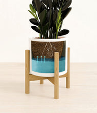 Load image into Gallery viewer, White stand:bamboo