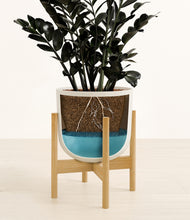 Load image into Gallery viewer, Natural Bamboo stand:bamboo