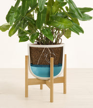 Load image into Gallery viewer, Natural Bamboo stand:bamboo