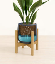 Load image into Gallery viewer, Deep Navy stand:bamboo