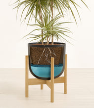 Load image into Gallery viewer, Stone Black stand:bamboo