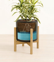 Load image into Gallery viewer, Black stand:bamboo