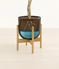 Load image into Gallery viewer, Stone Black stand:bamboo