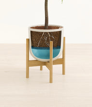 Load image into Gallery viewer, Natural Bamboo stand:bamboo