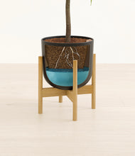 Load image into Gallery viewer, Stone Black stand:bamboo