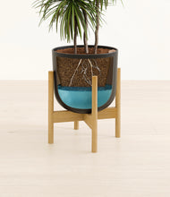 Load image into Gallery viewer, Stone Black stand:bamboo