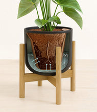 Load image into Gallery viewer, Stone Black stand:bamboo