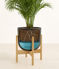 Load image into Gallery viewer, Stone Black stand:bamboo