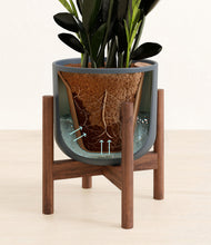 Load image into Gallery viewer, Iron Gray stand:walnut