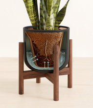 Load image into Gallery viewer, Stone Black stand:walnut