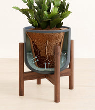 Load image into Gallery viewer, Iron Gray stand:walnut