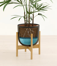 Load image into Gallery viewer, Stone Black stand:bamboo