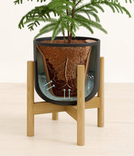 Load image into Gallery viewer, Stone Black stand:bamboo