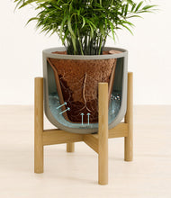 Load image into Gallery viewer, Sage Green stand:bamboo