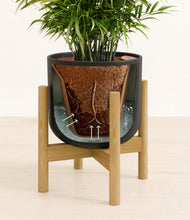 Load image into Gallery viewer, Stone Black stand:bamboo