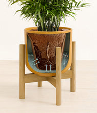 Load image into Gallery viewer, Sunset Orange stand:bamboo