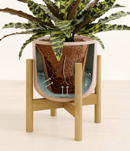 Load image into Gallery viewer, Sandy Pink stand:bamboo