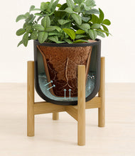 Load image into Gallery viewer, Stone Black stand:bamboo