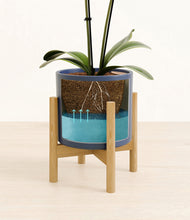 Load image into Gallery viewer, Deep Navy stand:bamboo