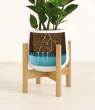 Load image into Gallery viewer, White stand:bamboo