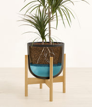 Load image into Gallery viewer, Stone Black stand:bamboo