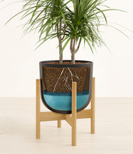 Load image into Gallery viewer, Stone Black stand:bamboo