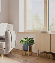 Load image into Gallery viewer, Deep Navy stand:bamboo