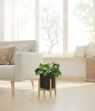 Load image into Gallery viewer, Black stand:bamboo