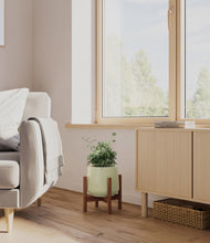 Load image into Gallery viewer, Turquoise stand:walnut