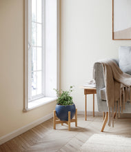 Load image into Gallery viewer, Deep Navy stand:bamboo