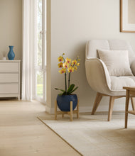 Load image into Gallery viewer, Deep Navy stand:bamboo