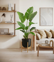 Load image into Gallery viewer, Stone Black stand:bamboo