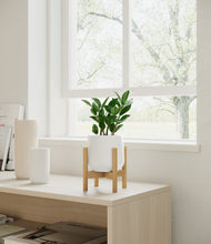 Load image into Gallery viewer, White stand:bamboo