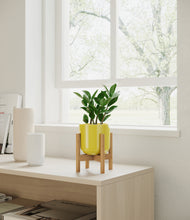 Load image into Gallery viewer, Key Lime Yellow stand:bamboo