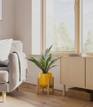 Load image into Gallery viewer, Mustard stand:bamboo