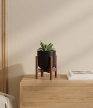 Load image into Gallery viewer, Stone Black stand:walnut